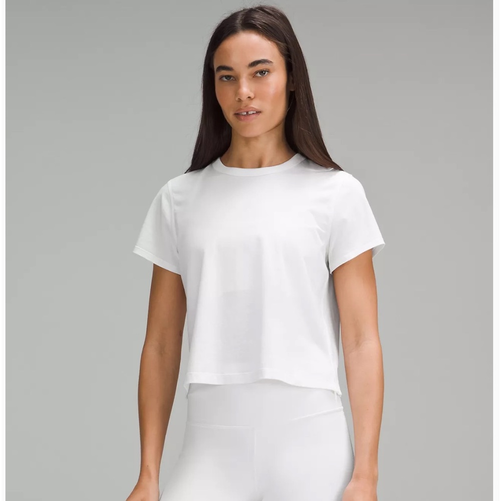 Lululemon Classic-fit Cotton-blend tshirt